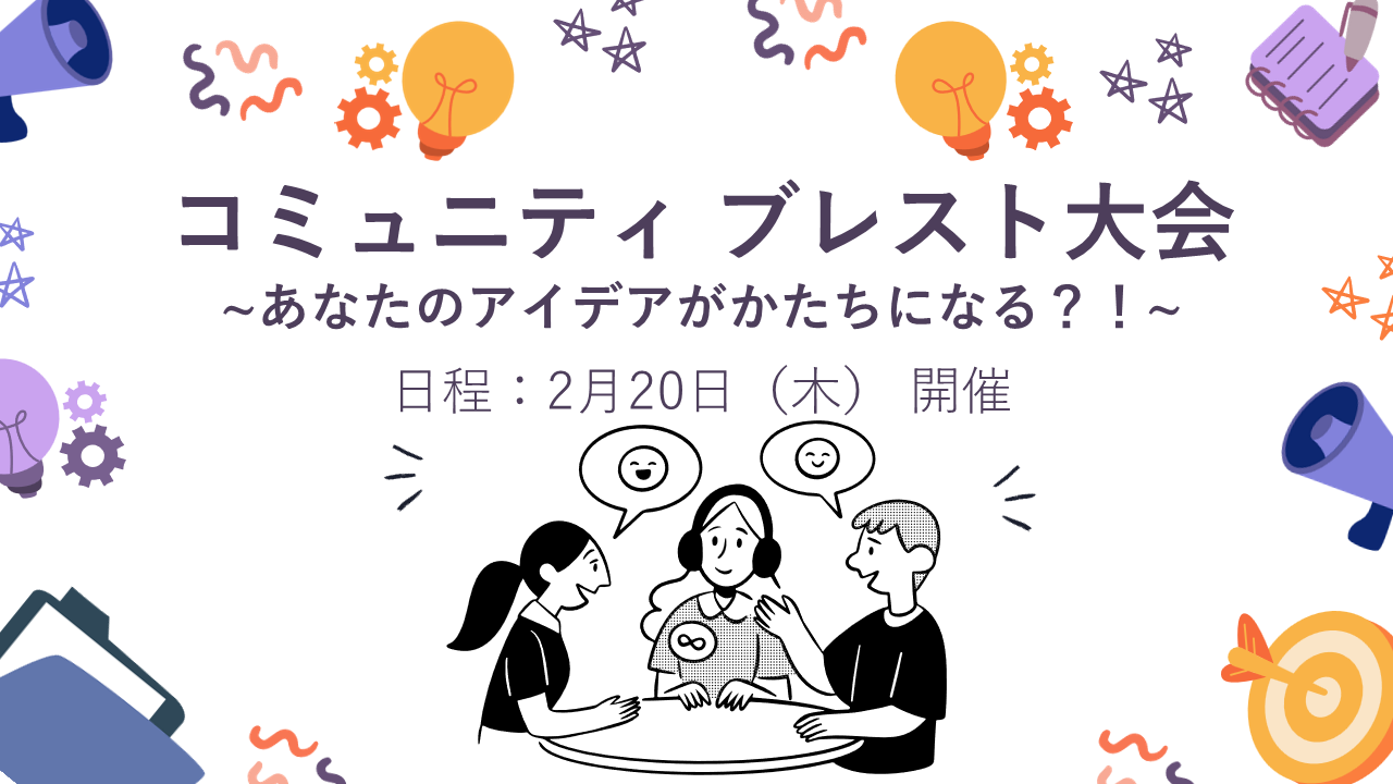 コミュニティ ブレスト大会